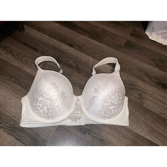 Vanity Fair White Bra Woman’s Size 40DD Preowned Style 75298 - Picture 8 of 14
